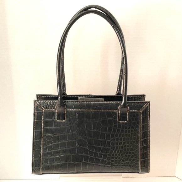 * SOLD* structured satchel purse by Liz Claiborne - Picture 1 of 8